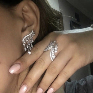 Angel Wings Ring & Bracelet