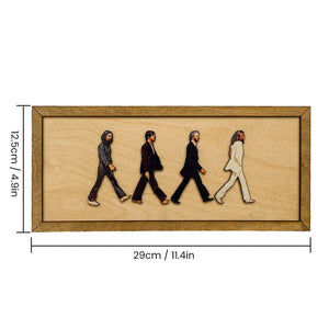 The Beatles Framed Abbey Road Portrait