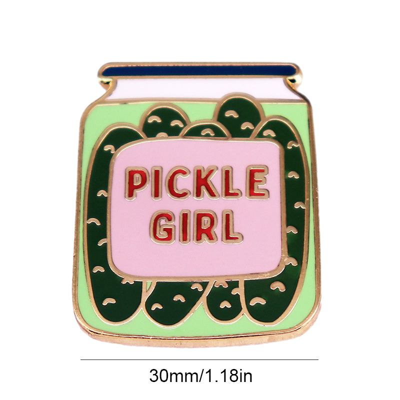 Lucky Pickle Enamel Pin