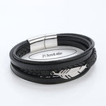 Men's Feather Bracelet