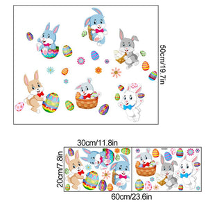 Bunny Egg Wall Sticker（2 pcs）