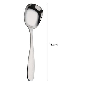 Square Head Stainless Steel Spoons