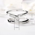 Special Bond Rectangle Interlocking Ring