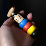 Unbreakable Wooden Man Magic Toy