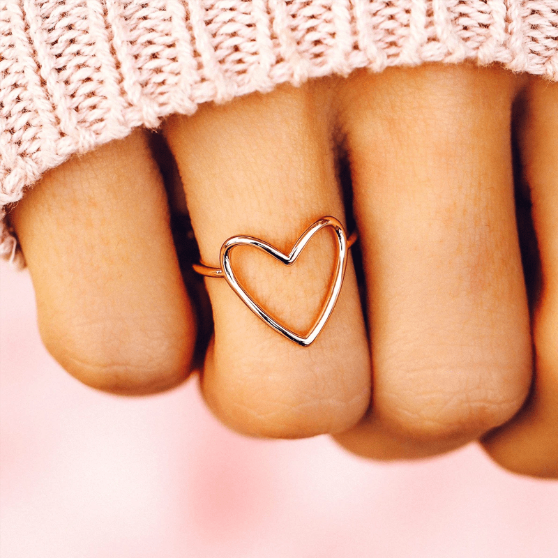 Oversized Heart Ring