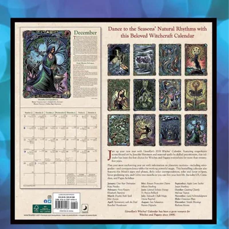 2024 Witches’ Wall Calendar