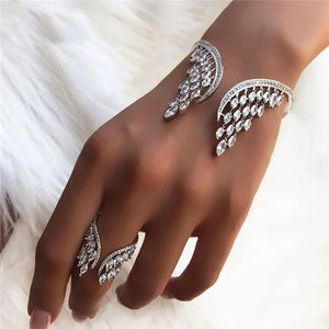 Angel Wings Ring & Bracelet