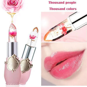 Crystal Jelly Flower Color Changing Lipstick