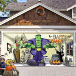 Halloween 2023 Garage Door Decoration