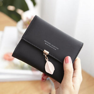 Leaf Tri-fold Short Wallet