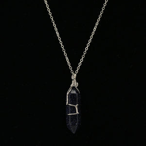 Hexagonal Crystal Necklace