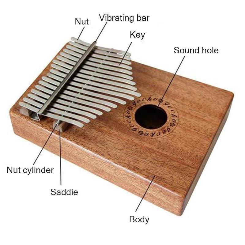 Absolutely wonderful instrument--Gorgeous 17 Keys Kalimba