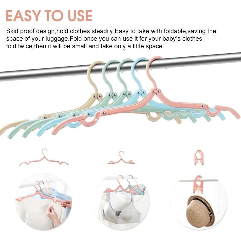 Portable Travel Hangers(4pcs)