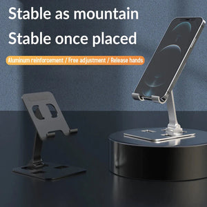 Alluminum Adjustable Desktop Phone Holder