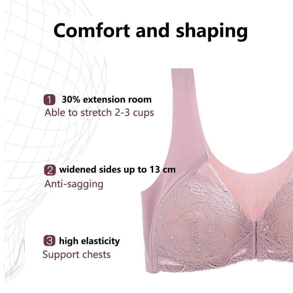 Front Closure Breathable Bra