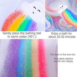 Rainbow Bath Bomb