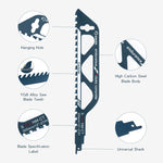 Saker Reciprocating Saw Blade for Cutting Wood, Porous Concrete, Brick