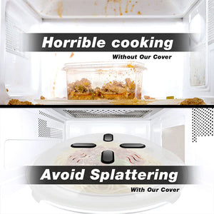 Magnetic Microwave Splatter Cover