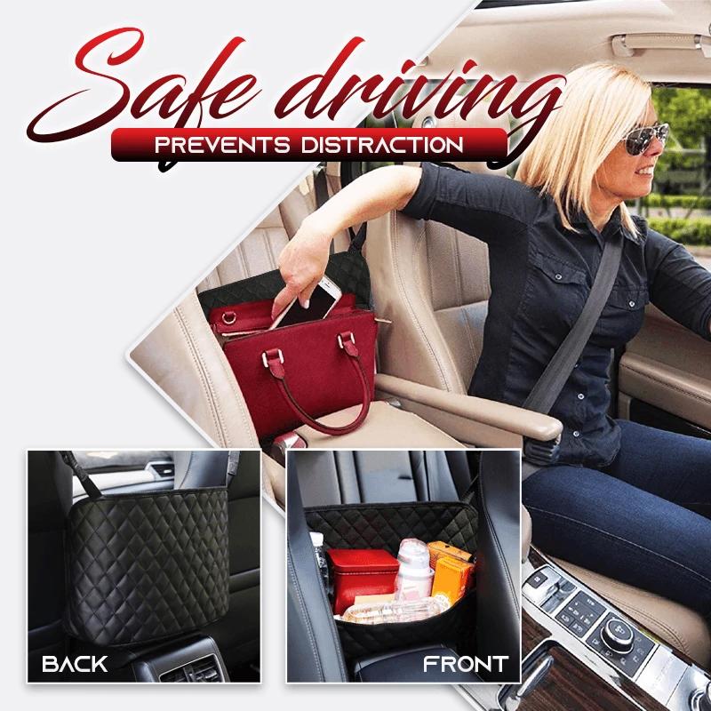 Car Seat Storage And Handbag Holding Net