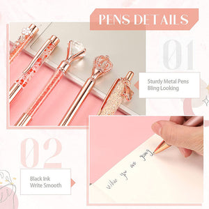 Diamond Ballpoint Pen Set