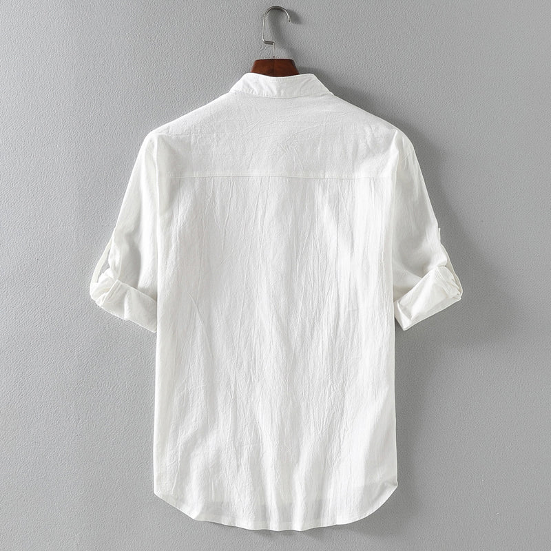 Short Sleeve Linen Shirt