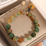 Natural Colorful Agate Bracelet