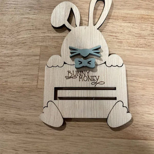 Personalized Cute Easter Bunny Money Holder