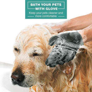 Pet Grooming Gloves, For Cats, Dogs & Horses