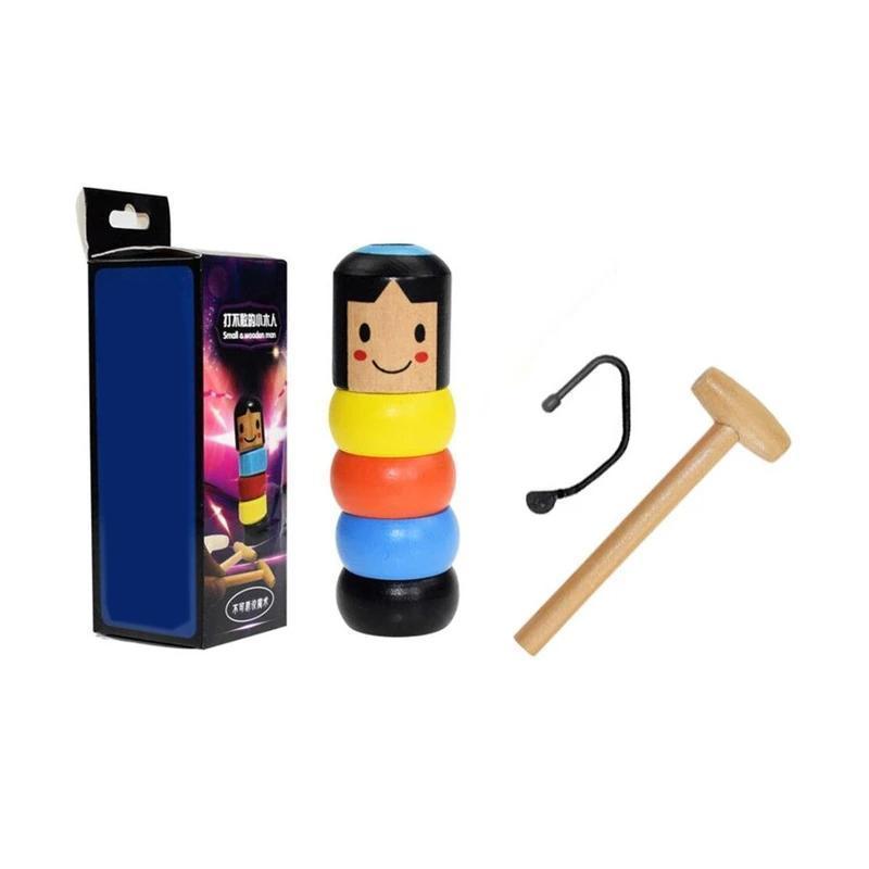 Unbreakable Wooden Man Magic Toy