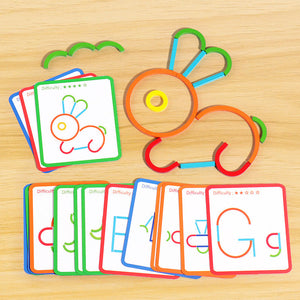 Montessori Children's Puzzle Logic Training Ring Game