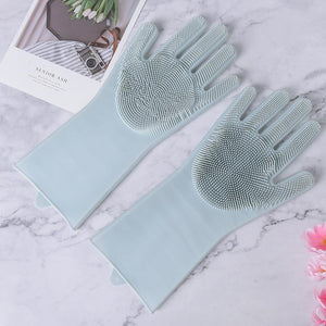 Magic Silicone Washing Gloves