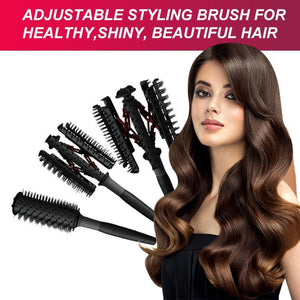 Adjustable Styling Brush For Healthy, Shiny, Beautiful Hair