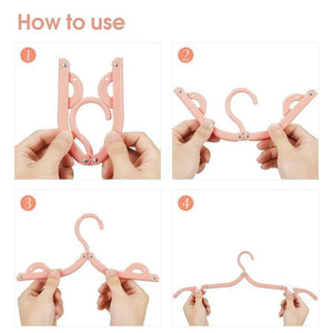 Portable Travel Hangers(4pcs)