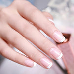 Glue-On French Manicure Nails Kit