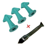 Silicone Caulking Nozzle Set ( get scraper free )