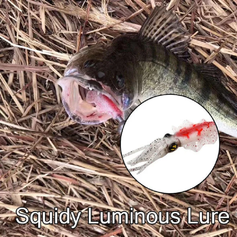 Luminous Simulated Inkfish Baits