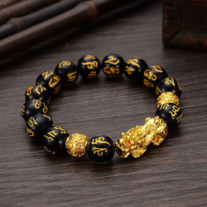 Feng Shui Wealth Beads Bracelet