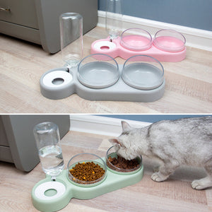 DOG CAT BOWL FEEDER