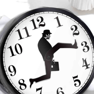 Ministry of Silly Walks Clock