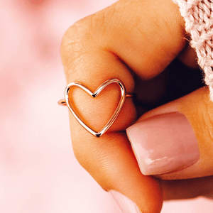 Oversized Heart Ring