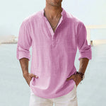 Men's Cotton Linen Casual Shirt