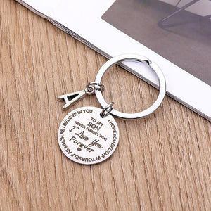 Sank® TO MY SON/DAUGHTER Keychain