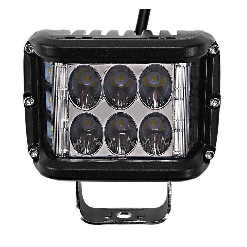 Side Shooter Dual Color Strobe Cree Pods