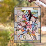 Rectangular Bird Pendant Window Hangings 🐦