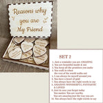 "Reasons Why You Are My Friend" Friendship Gift