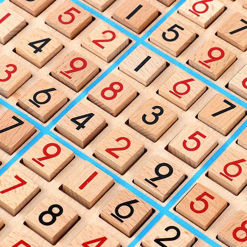 Wooden Sudoku Puzzle