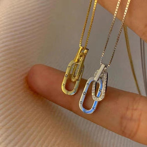 Mother & Daughter Forever Linked Together Necklace