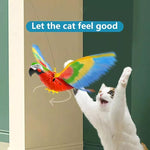 Simulated Birds Hanging Pet Toy