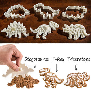 Dinosaur Cookie Molds(3 pics/set)