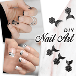 Glue-On French Manicure Nails Kit